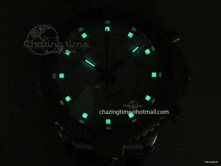 SS Dial A7750 on SS 116680 Bracelet YachtMaster II White 0423